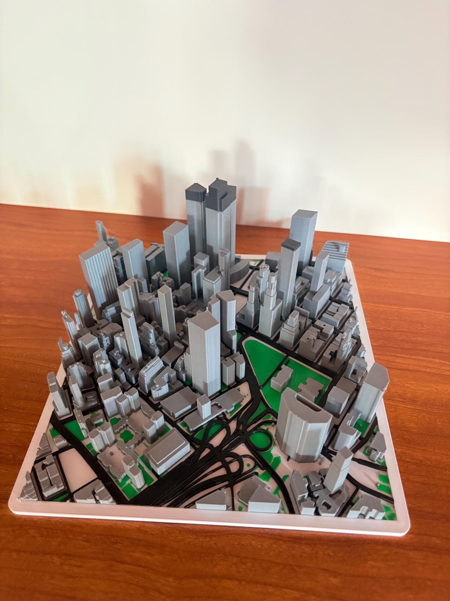 Personalisierte 3D-Karte – Stadtmodell als Deko | Dein Wunschort als 3D-Druck | Geschenkidee | Karte als Relief | Handmade in Germany