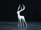 minimalistische Hirsch-Figur