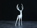 minimalistische Hirsch-Figur