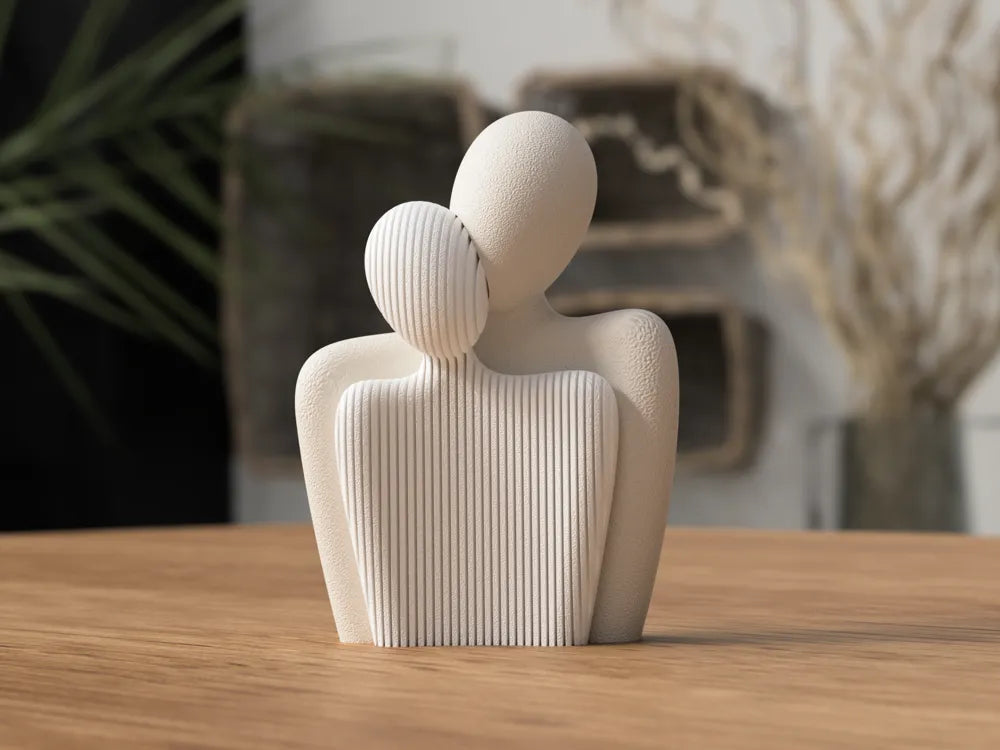 Valentinstag-Skulptur