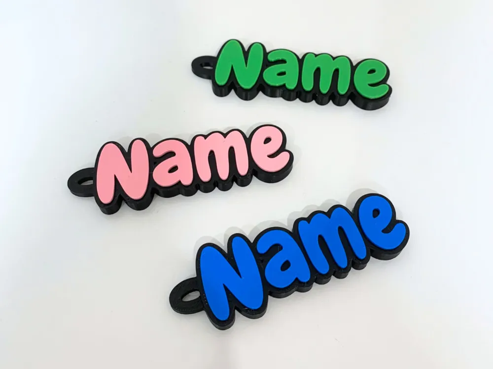 Personalisierter Namensschlüsselanhänger