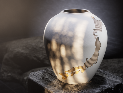 Kintsu Nihon Vase – Exklusive Japandi Designvase