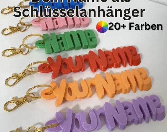 Personalisierte Schlüsselanhänger