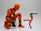Dummy 13 Zubehör-Set – 3D-gedruckt für Actionfiguren – Schwert, Pistole, Rucksack, Hut u. mehr – kompatibel mit Dummy13 Figur aus PLA, PETG – 3D-Druck von G3DprintsDE