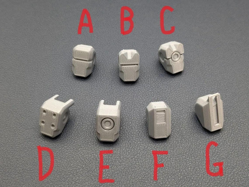 Dummy 13 | verschiedene Köpfe | alle Größen aus PLA, PETG – 3D-Druck von G3DprintsDE