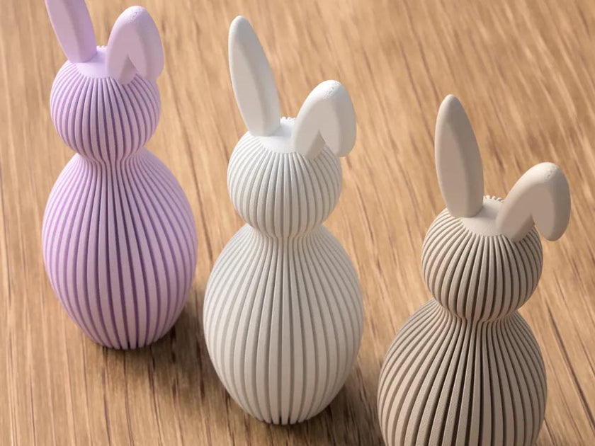 Osterhasen mit geknicktem Ohr | FDM-Druck aus PLA, Kunststoff, 3D Druck – 3D-Druck von G3DprintsDE