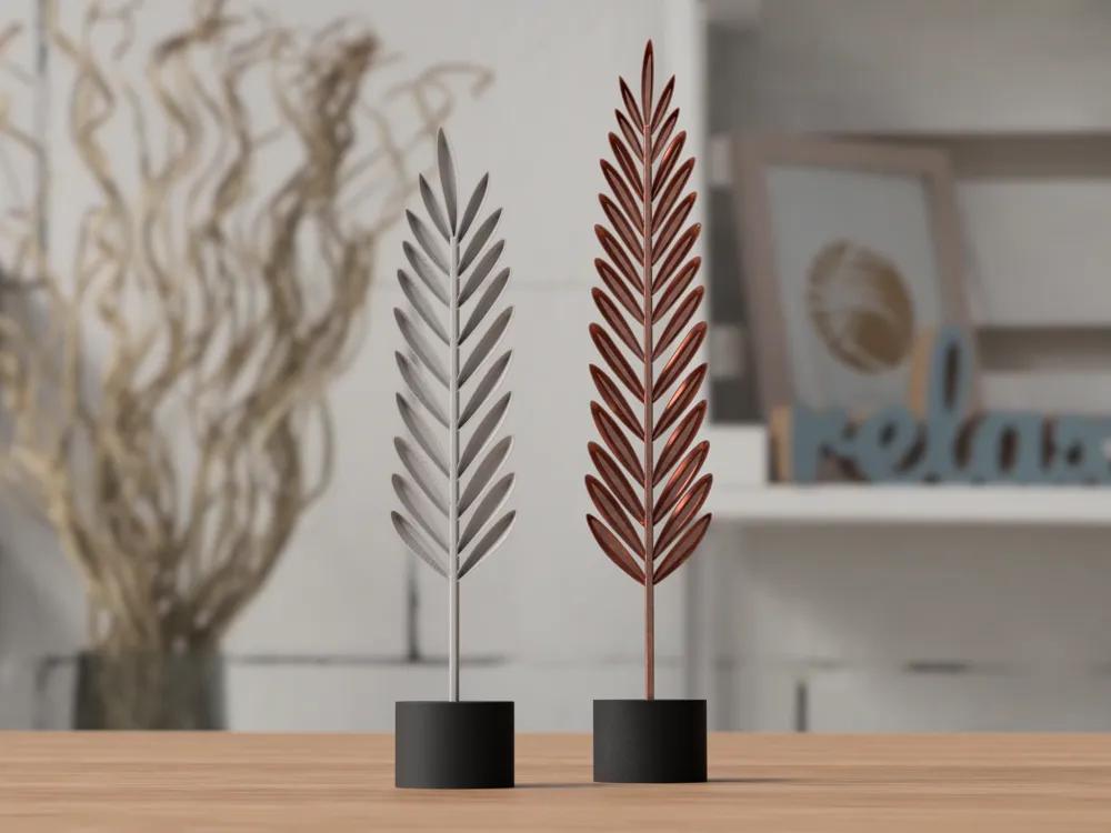 Moderne Feder-Dekoration | 3D Druck