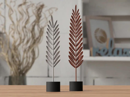 Moderne Feder-Dekoration | 3D Druck