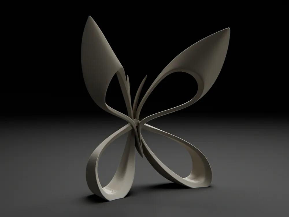 3D Schmetterling Deko Figur – 3D-gedruckt, elegant & filigran | Frühlingsdeko für Zuhause, Fenster, Wand | Geschenk Naturmotiv aus PLA, Kunststoff – 3D-Druck von G3DprintsDE