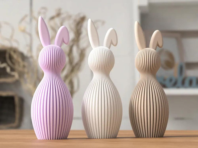 Osterhasen mit geknicktem Ohr | FDM-Druck aus PLA, Kunststoff, 3D Druck – 3D-Druck von G3DprintsDE