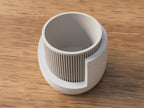 Japandi Pflanztopf | Skandinavisch Minimalistisch | 3D-gedruckt aus PLA | Modernes Design Deko | Handmade Blumentopf aus PLA, Kunststoff – 3D-Druck von G3DprintsDE