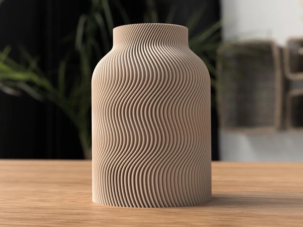 Moderne Vase "Luna" | 20+ Farben | Minimalistisch & Stilvoll