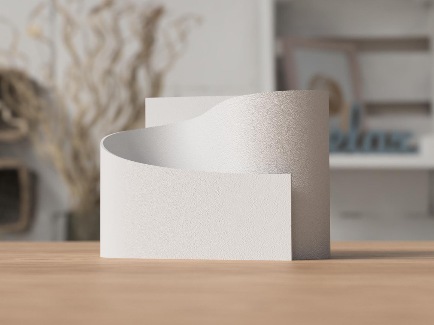 Moderner 3D-gedruckter Badezimmer Organizer – Schreibtisch- oder Badablage | 2 Oberflächenprofile | 2 Größen