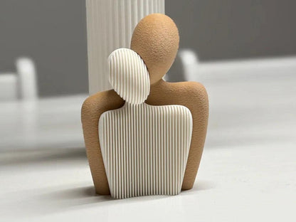 Valentine's Day Statue – 3D-gedruckte Liebesskulptur | Romantisches Geschenk | 135 mm Höhe