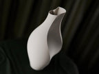 Minimalistische Vase 3D Druck | Slit Design Blumenvase | Moderne Skandi Deko | Trockenblumen Vase | Japandi Wohnaccessoire