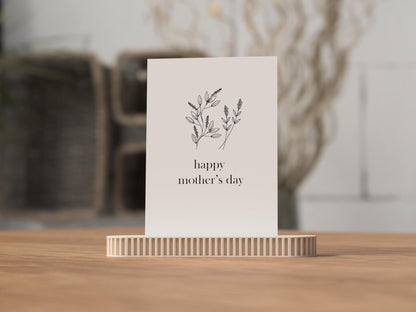 Muttertags-Foto-Kartenhalter – 3D-gedruckter Herzständer für Fotos & Karten | Geschenk für Mama | Dekoration zum Muttertag aus PLA, Kunststoff – 3D-Druck von G3DprintsDE