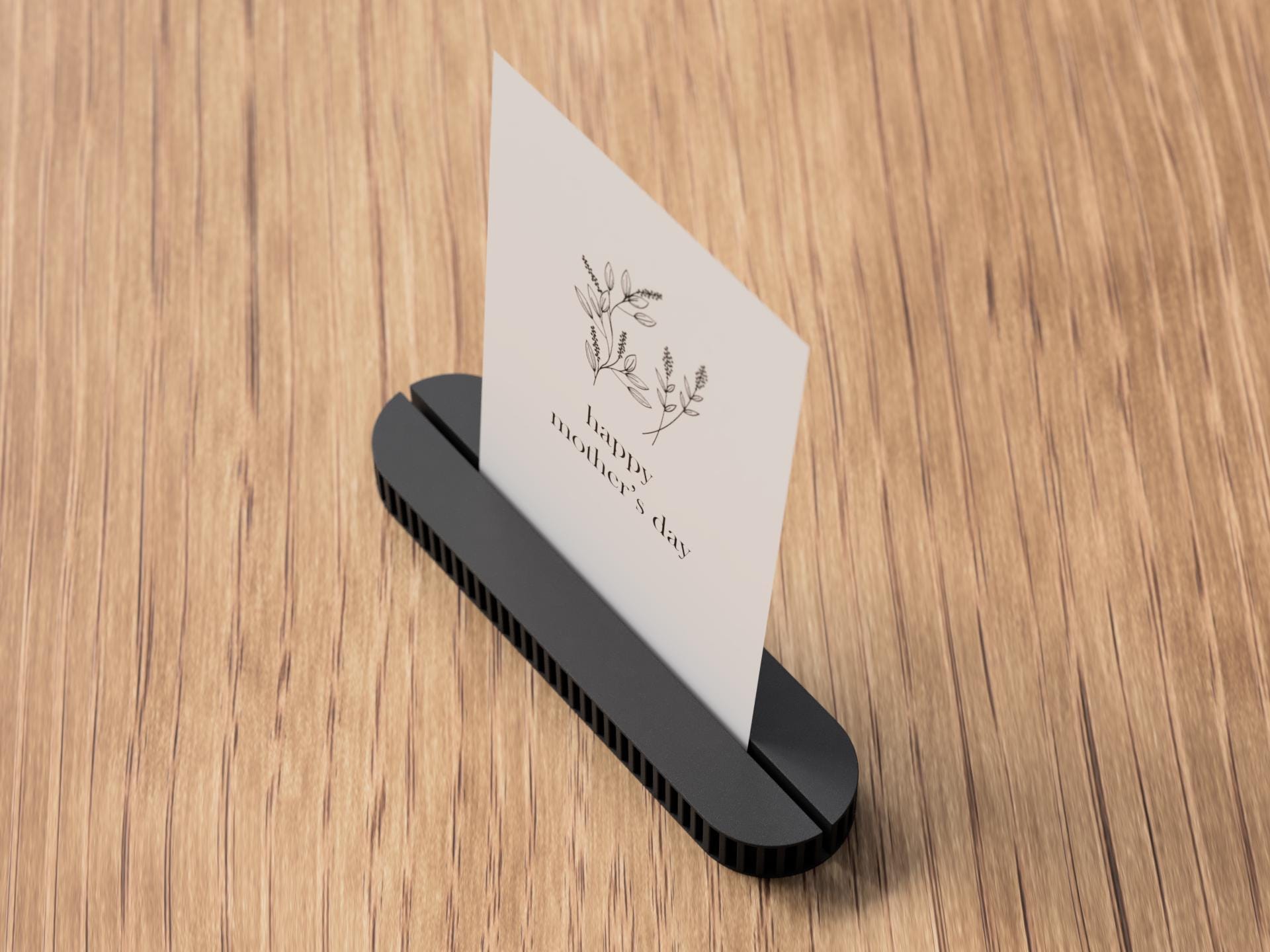 Muttertags-Foto-Kartenhalter – 3D-gedruckter Herzständer für Fotos & Karten | Geschenk für Mama | Dekoration zum Muttertag aus PLA, Kunststoff – 3D-Druck von G3DprintsDE