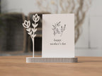 Muttertags-Foto-Kartenhalter – 3D-gedruckter Herzständer für Fotos & Karten | Geschenk für Mama | Dekoration zum Muttertag aus PLA, Kunststoff – 3D-Druck von G3DprintsDE