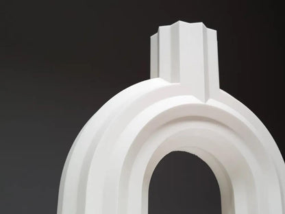 3D-gedruckte Vase „Modern“ – Elegantes Rippendesign, Wasserdicht, Minimalistische Deko, Über 20 Farben verfügbar aus PLA, Kunststoff – 3D-Druck von G3DprintsDE