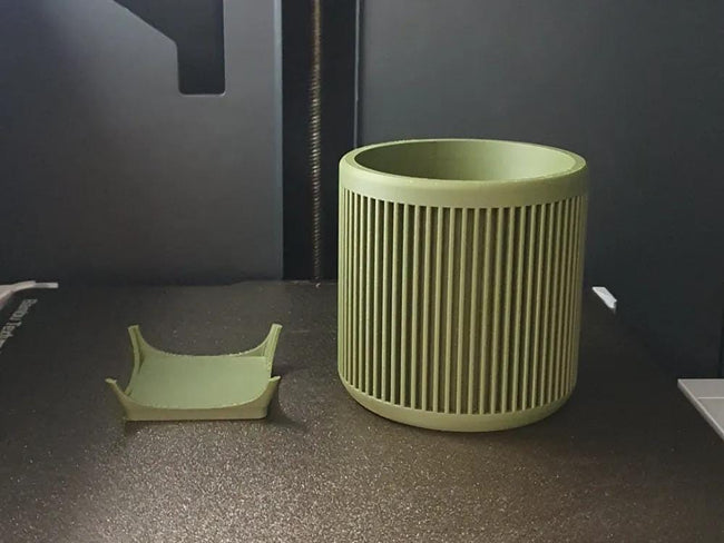 Moderne Vase mit Beinen | Pflanztopf 3D Druck | 2 Größen | 20+ Farben | Japandi Deko | Blumentopf mit Ständer
