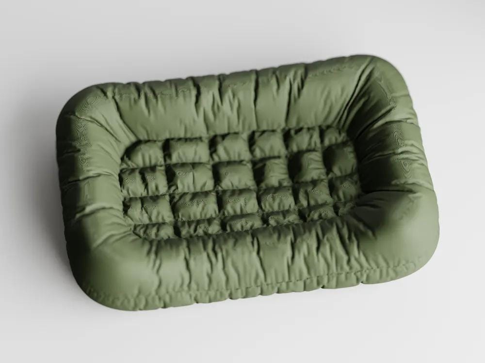Schlüssel Couch – Stilvoller Schlüssel-Organizer für den Eingangsbereich | 3D-gedruckte Schlüsselablage