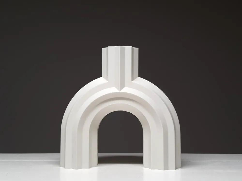 3D-gedruckte Vase „Modern“ – Elegantes Rippendesign, Wasserdicht, Minimalistische Deko, Über 20 Farben verfügbar aus PLA, Kunststoff – 3D-Druck von G3DprintsDE