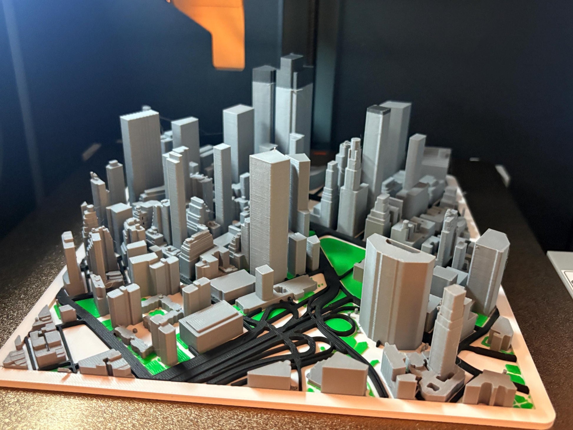 Personalisierte 3D-Karte – Stadtmodell als Deko | Dein Wunschort als 3D-Druck | Geschenkidee | Karte als Relief | Handmade in Germany