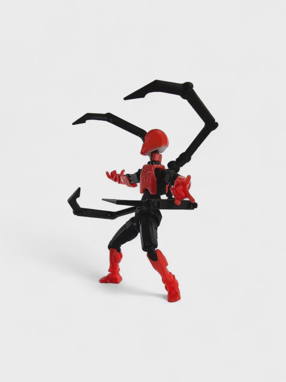 Iron‑Spider – 3D‑gedrucktes Spider‑Zubehör für Dummy 13 – bewegliche Bein‑Adapter, actionreich & kompatibel