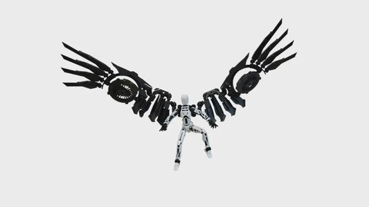 Vulture Dummy – 3D-gedrucktes Flügel-Modul für Dummy 13 – detailreich, beweglich & sammelbar