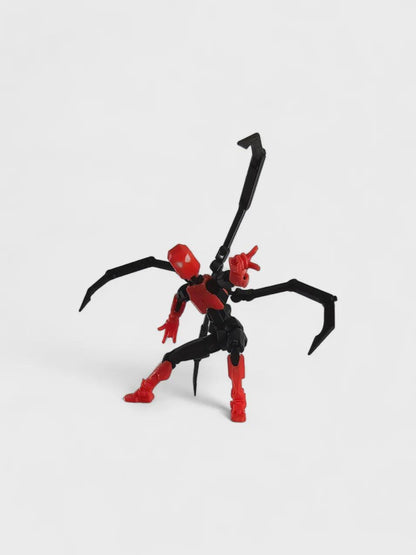 Iron‑Spider – 3D‑gedrucktes Spider‑Zubehör für Dummy 13 – bewegliche Bein‑Adapter, actionreich & kompatibel
