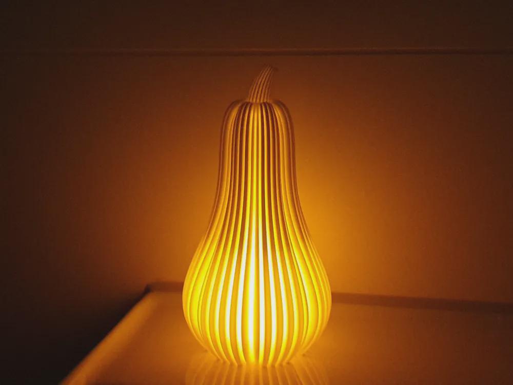 Halloween Kürbis Teelichthalter – 3D-Druck Deko aus PLA, modern, stimmungsvoll, Herbstdeko, für Teelichter, spooky, Kürbis-Deko aus PLA, Kunststoff – 3D-Druck von G3DprintsDE