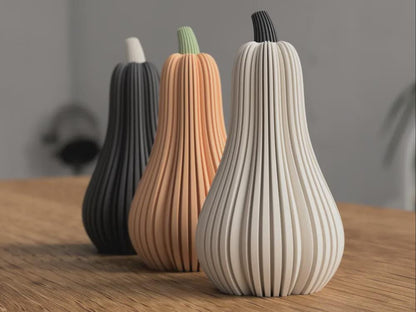 Halloween Kürbis Teelichthalter – 3D-Druck Deko aus PLA, modern, stimmungsvoll, Herbstdeko, für Teelichter, spooky, Kürbis-Deko aus PLA, Kunststoff – 3D-Druck von G3DprintsDE