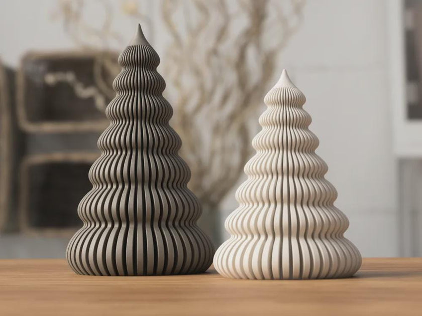 Weihnachtsbaum – 3D-gedruckte LED-Deko | Minimalistische Weihnachtsbäume, Handmade, Skandi Style aus PLA, Kunststoff, Plastik, Nachhaltig – 3D-Druck von G3DprintsDE