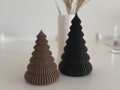 Weihnachtsbaum – 3D-gedruckte LED-Deko | Minimalistische Weihnachtsbäume, Handmade, Skandi Style aus PLA, Kunststoff, Plastik, Nachhaltig – 3D-Druck von G3DprintsDE