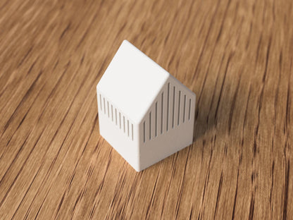 Japandi LED Teelichthaus • 3D-gedruckte Dekoration • Skandi Stil • Minimalistische Weihnachtsdeko • Geschenkidee aus PLA, Kunststoff, Plastik, Nachhaltig – 3D-Druck von G3DprintsDE