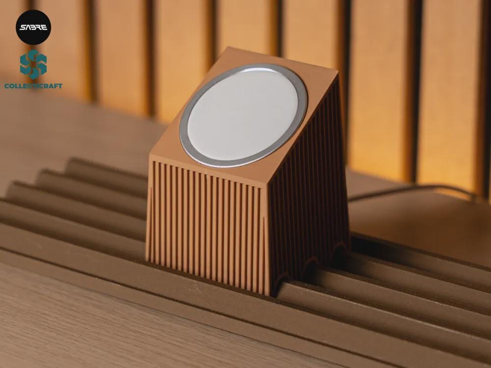 MOKU Modular Desk Add-Ons • 3D-gedruckte Schreibtisch-Erweiterungen • Pen Holder • MagSafe • Apple Watch Charger • Organizer aus PLA, Kunststoff, Plastik, Nachhaltig – 3D-Druck von G3DprintsDE