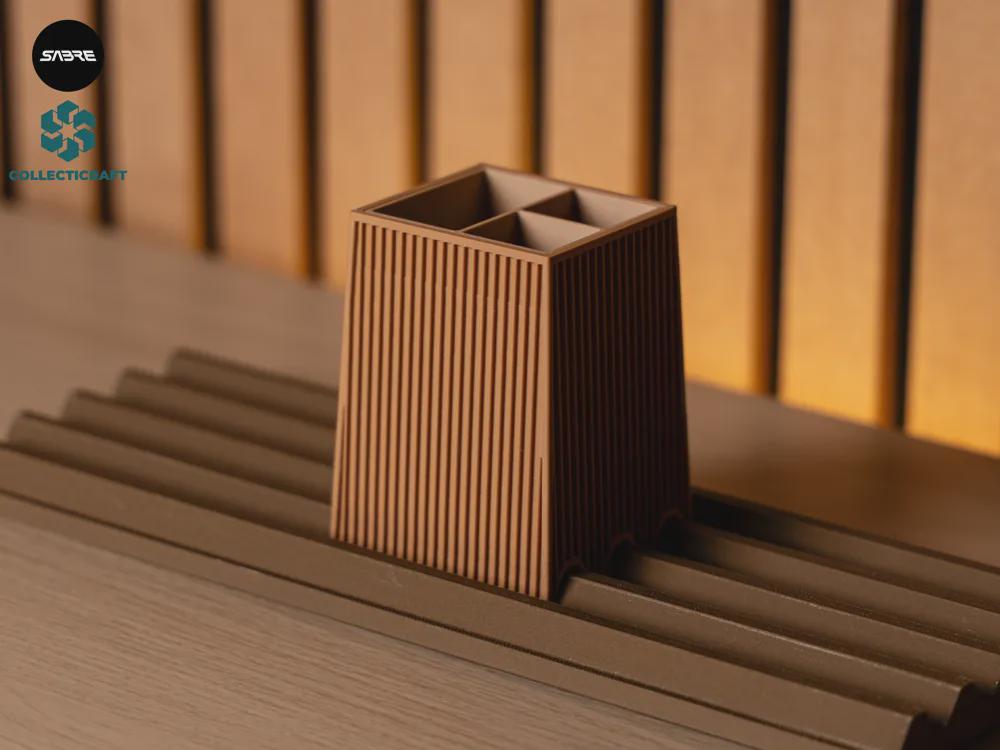 MOKU Modular Desk Add-Ons • 3D-gedruckte Schreibtisch-Erweiterungen • Pen Holder • MagSafe • Apple Watch Charger • Organizer aus PLA, Kunststoff, Plastik, Nachhaltig – 3D-Druck von G3DprintsDE