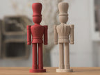 Handgefertigte Nussknacker-Dekoration - Weihnachtsdeko 3D Druck Adventsdekoration Geschenkidee aus PLA, Kunststoff, Plastik, Nachhaltig – 3D-Druck von G3DprintsDE