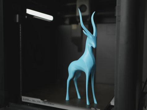 Patronus Antilope 3D-Druck Skulptur | Antelope PLA Figur | Wohn-Dekoration Geschenkidee