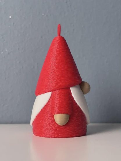 Minimalistische 3D-gedruckte Weihnachtsgnom – Skandi/Scandi Weihnachtsdeko – 2 Größen wählbar aus PLA, Kunststoff – 3D-Druck von G3DprintsDE