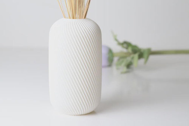 3D gedruckte Rossella Vase – Moderne Deko Vase – Skandi & Japandi Wohnaccessoire – BotanyChic Design – Minimalistisch, in 6 Größen aus PLa, Kunststoff – 3D-Druck von G3DprintsDE