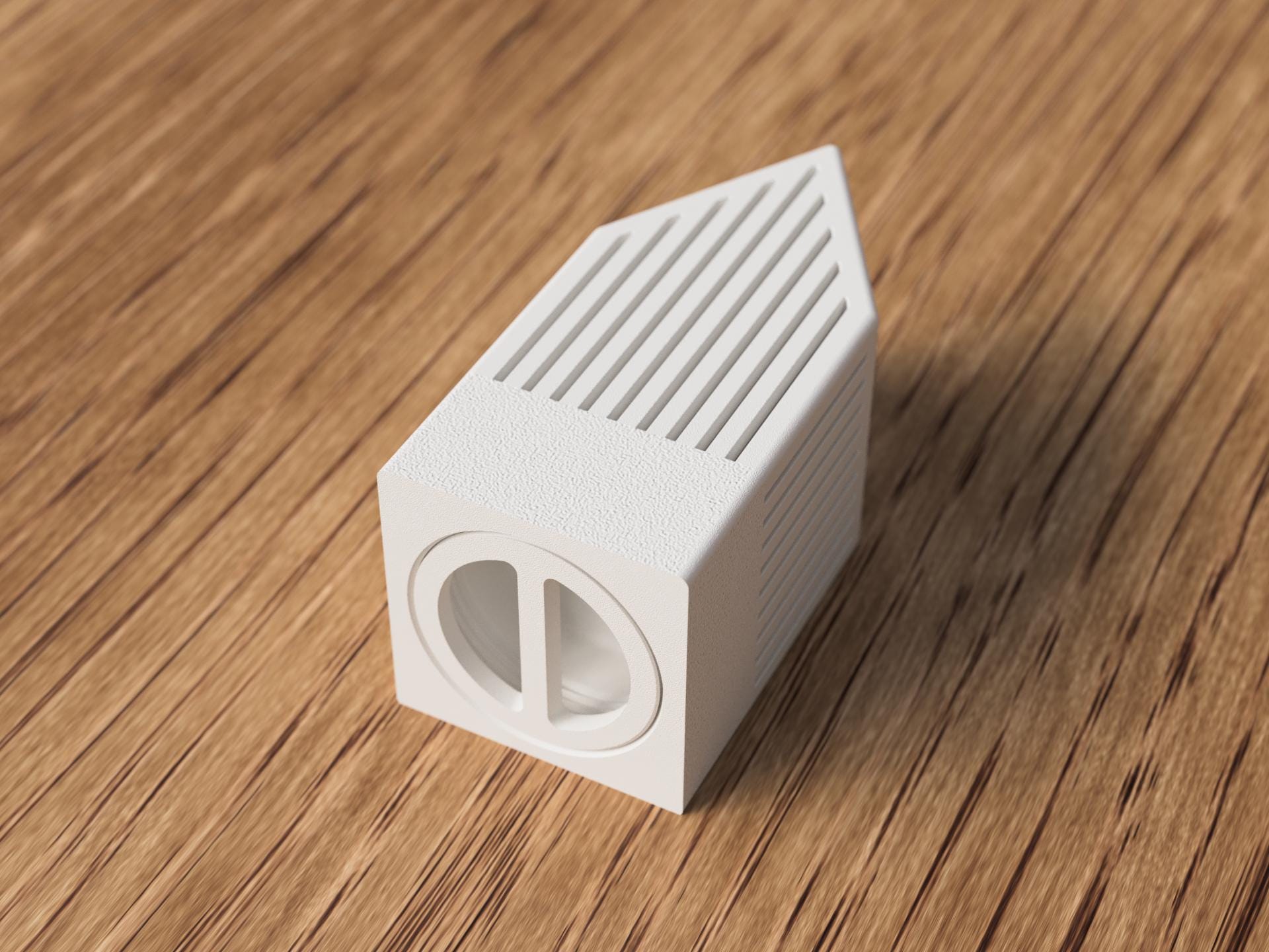 Japandi LED Teelichthaus • 3D-gedruckte Dekoration • Skandi Stil • Minimalistische Weihnachtsdeko • Geschenkidee aus PLA, Kunststoff, Plastik, Nachhaltig – 3D-Druck von G3DprintsDE