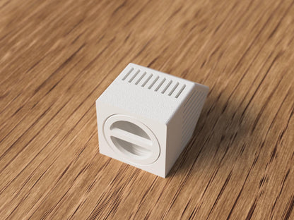 Japandi LED Teelichthaus • 3D-gedruckte Dekoration • Skandi Stil • Minimalistische Weihnachtsdeko • Geschenkidee aus PLA, Kunststoff, Plastik, Nachhaltig – 3D-Druck von G3DprintsDE