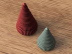 Nordische Weihnachtsbäume – Skandinavische Weihnachtsdeko | 2 Größen, dünn & massiv Varianten aus PLA, Kunststoff, Plastik, Nachhaltig – 3D-Druck von G3DprintsDE