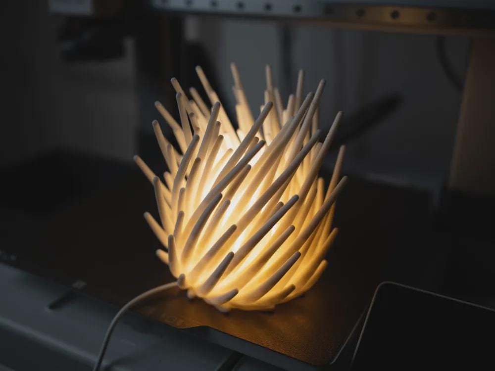 Spirit Lamp LED-Teelichthalter 3D-Druck | Stilvolle Deko-Kerze | PLA in über 30 Farben | Geschenkidee & Wohnaccessoire