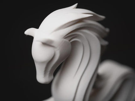 Spirit Horse 3D-Druck Skulptur | Pferde-Figur aus PLA | Wohn-Deko & Geschenkidee
