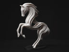 Spirit Horse 3D-Druck Skulptur | Pferde-Figur aus PLA | Wohn-Deko & Geschenkidee