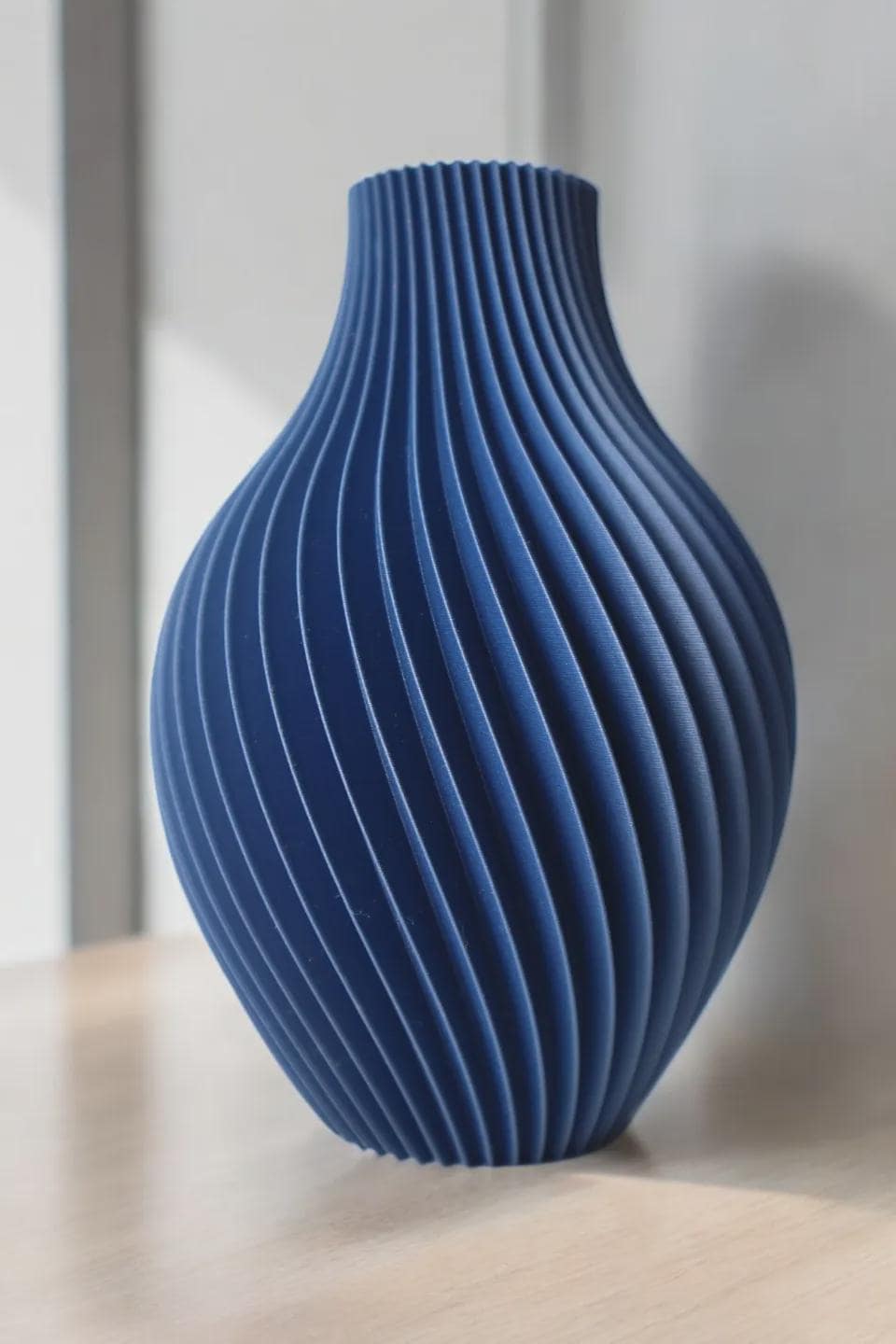 3D gedruckte Felicia Vase – Moderne TrockenBlumenVase – Skandi & Japandi Wohn Deko – BotanyChic Design – Minimalistische Vase, 5 Größen aus PLa, Kunststoff – 3D-Druck von G3DprintsDE