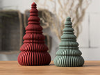 Nordische Weihnachtsbäume – Skandinavische Weihnachtsdeko | 2 Größen, dünn & massiv Varianten aus PLA, Kunststoff, Plastik, Nachhaltig – 3D-Druck von G3DprintsDE