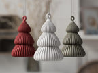 3D Printed Christmas Handmade Ornament: Modern Minimalist Holiday Decoration, Lightweight PLA (Custom Sizes, Indoor Use) aus PLA, Kunststoff – 3D-Druck von G3DprintsDE